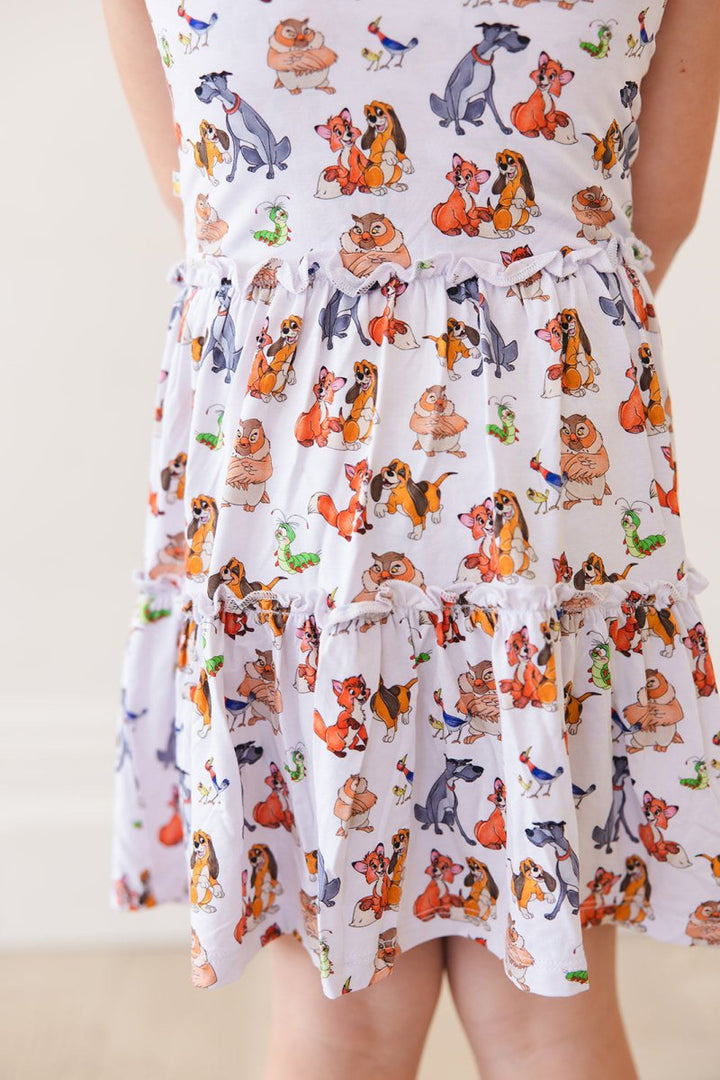 Best of Friends Flutter Dress & Shorts - scoots