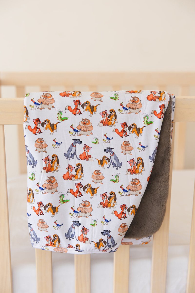 Best of Friends Plush Blanket - scoots