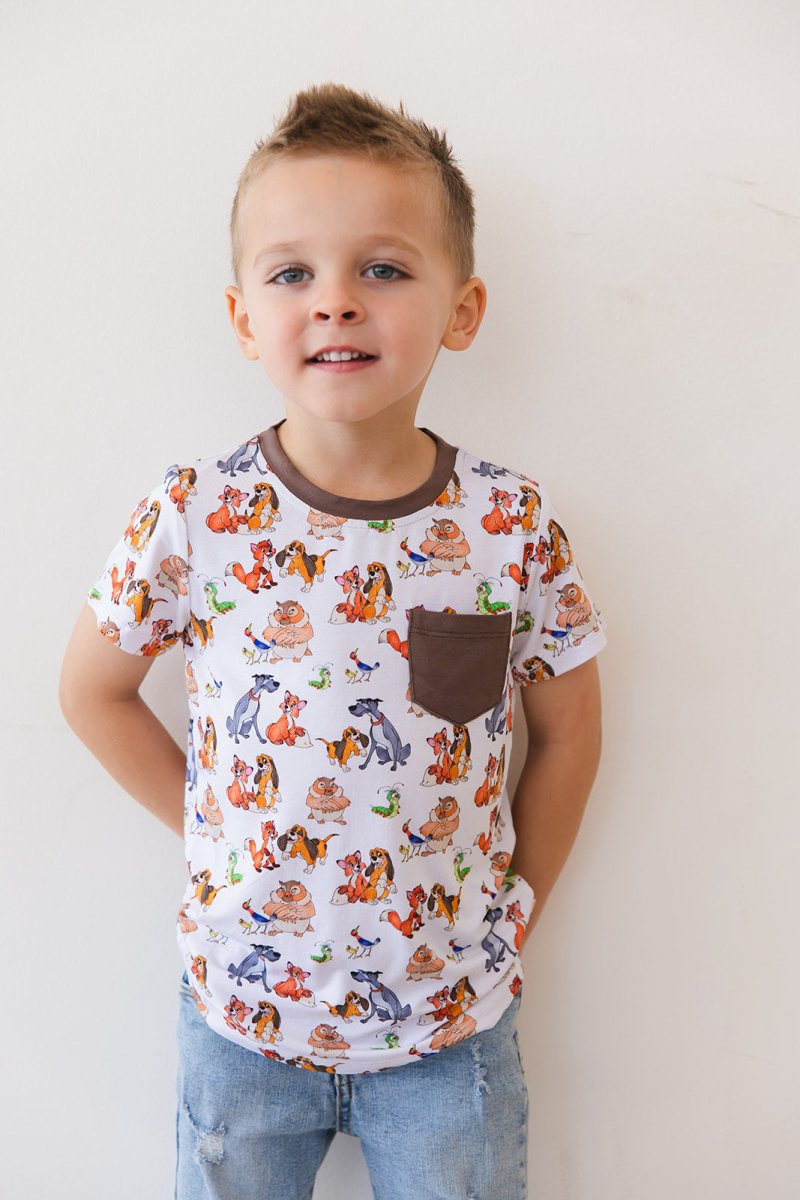 Best of Friends Pocket Tee - scoots