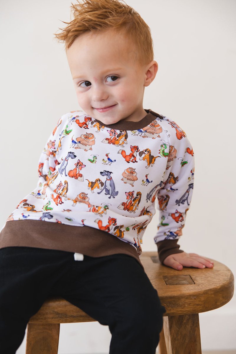 Best of Friends Terry Sweater - scoots