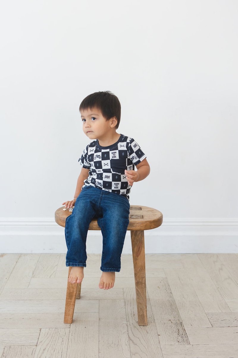 Born to Ride Pocket Tee - scoots