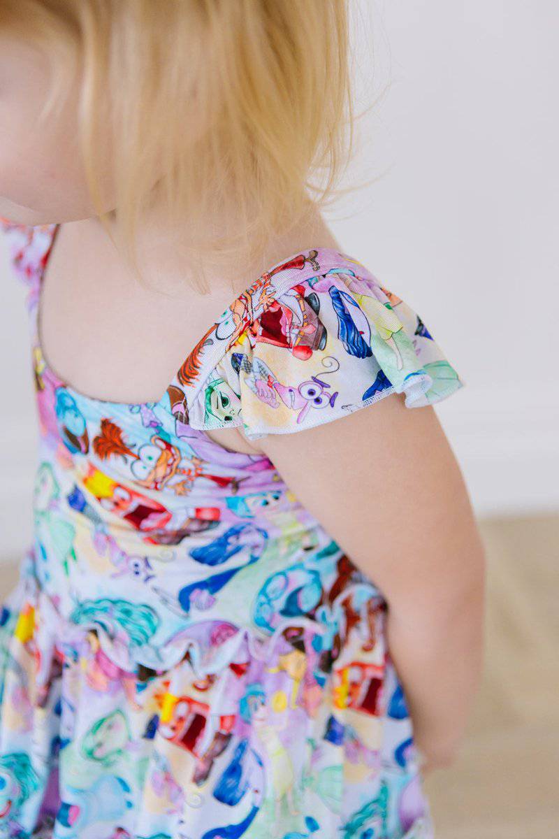 Emotional Flutter Dress (With Shorts) - scoots