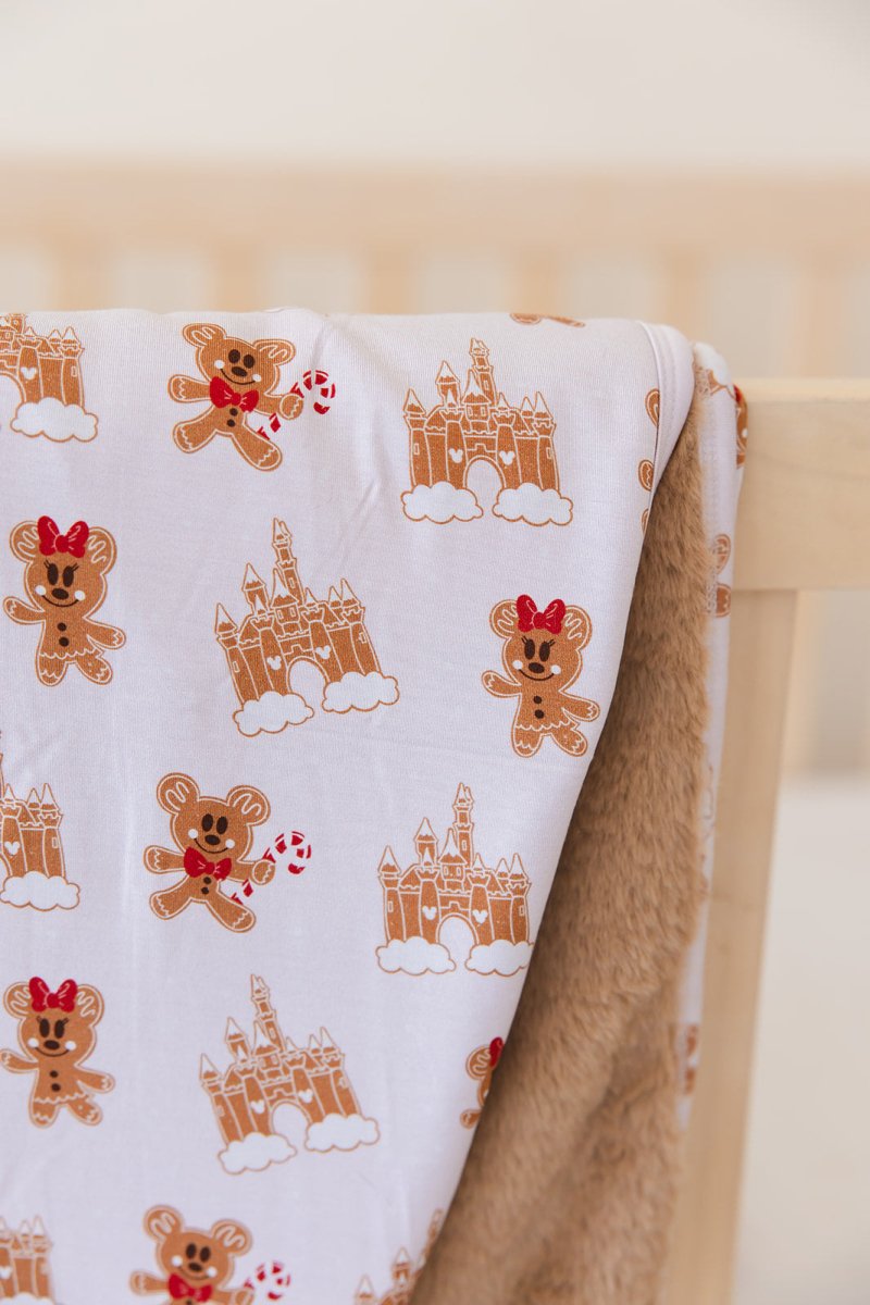 Ginger Snap Plush Blanket - scoots