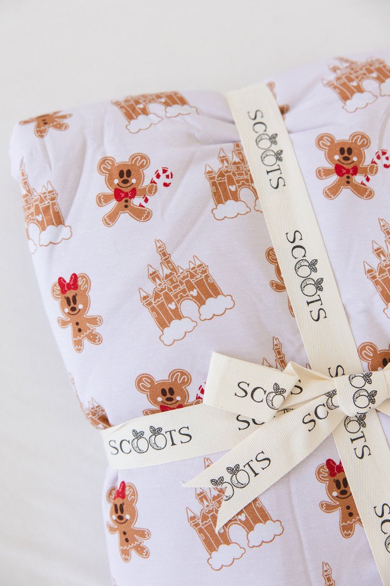 Ginger Snap Plush Blanket - scoots