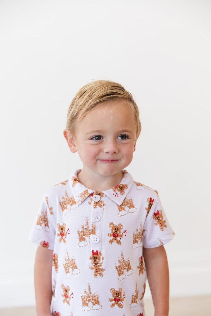 Ginger Snap Polo Tee - scoots