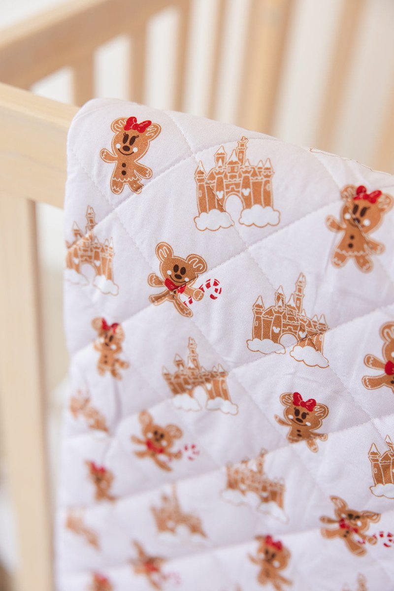 Ginger Snap Quilted Blanket - scoots