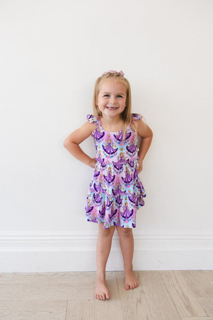 Gleam Flutter Dress (With Shorts) - scoots