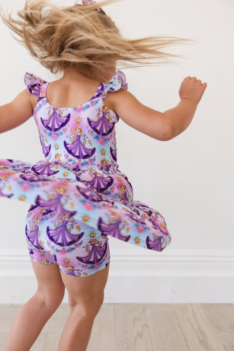 Gleam Flutter Dress (With Shorts) - scoots