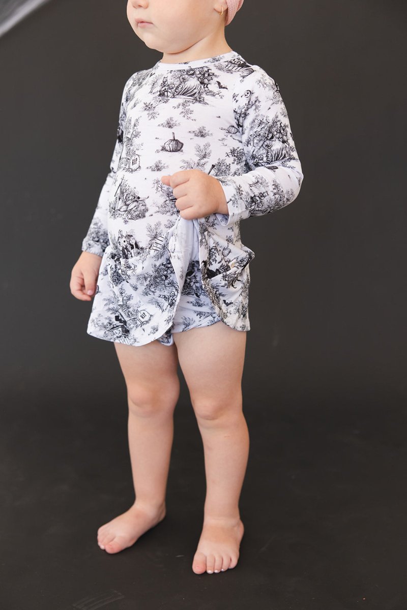 Halloween Town Twirl Bodysuit Dress - scoots