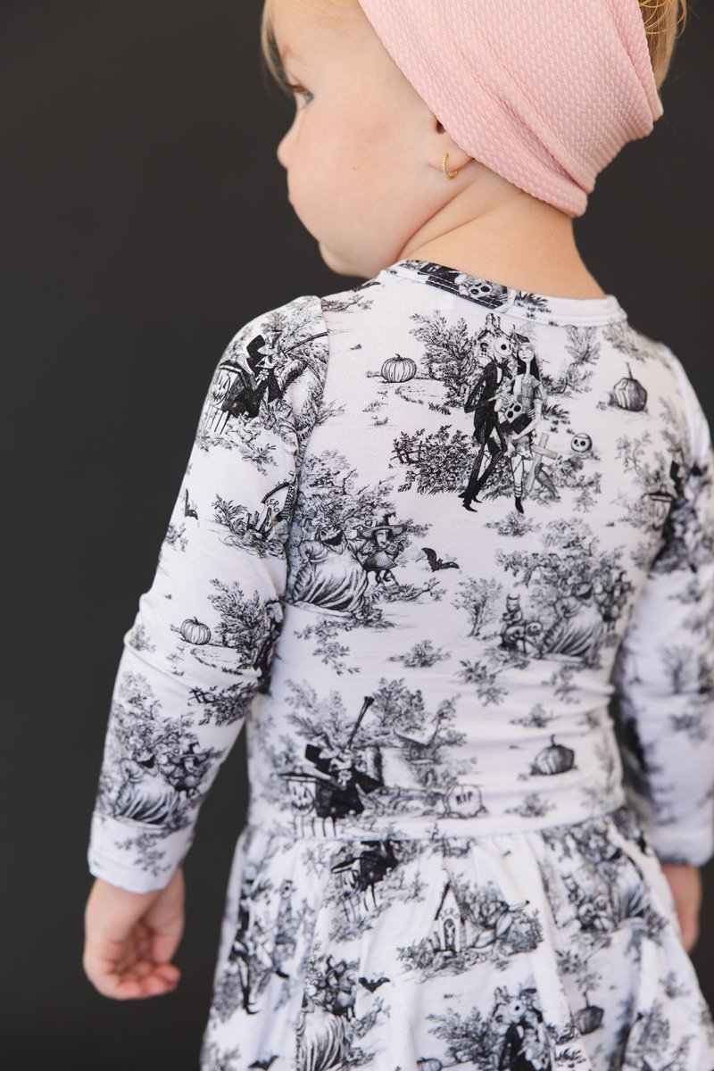 Halloween Town Twirl Bodysuit Dress - scoots