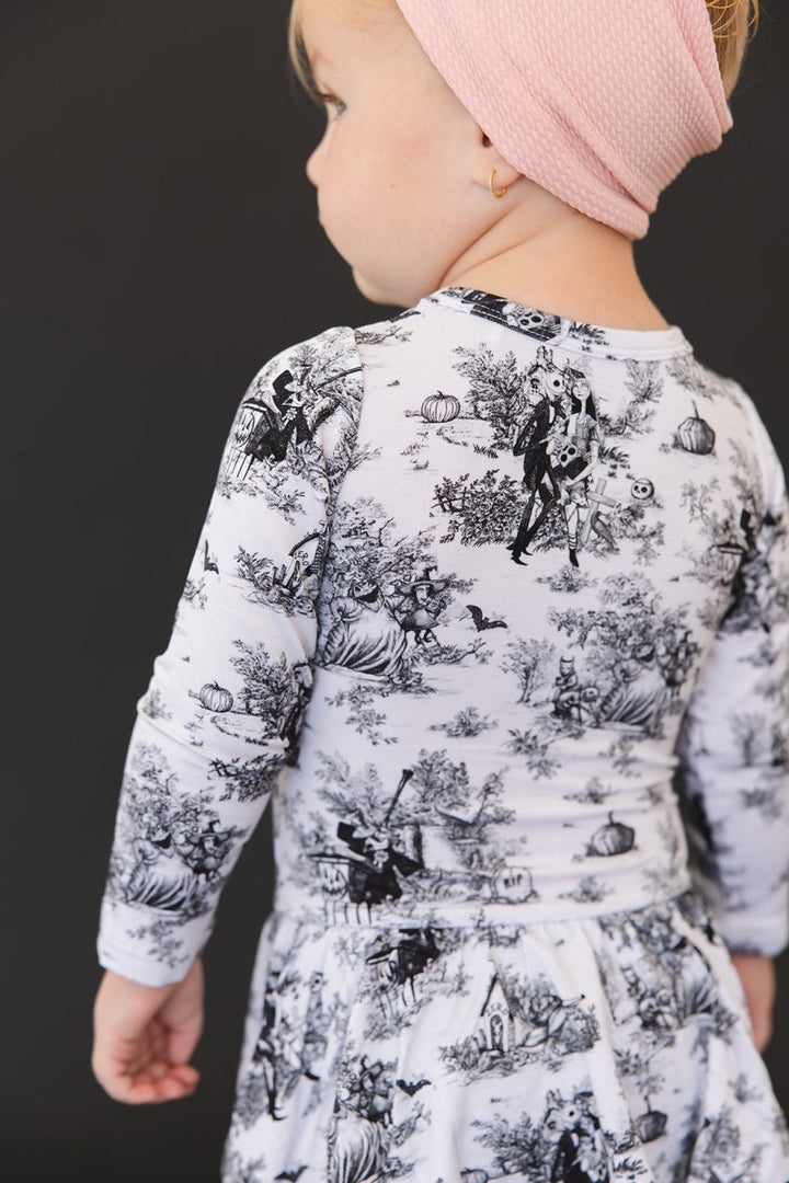Halloween Town Twirl Bodysuit Dress - scoots