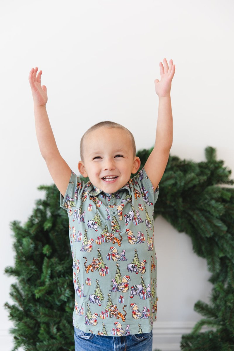 Holly Jolly Hunny Polo Tee - scoots