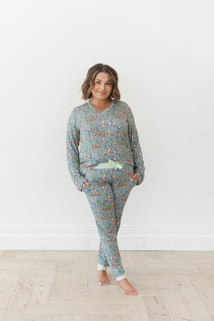 Holly Jolly Hunny Women's Pajama Set - scoots
