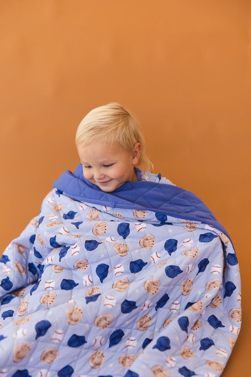 Home Run (B) Quilted Blanket - scoots