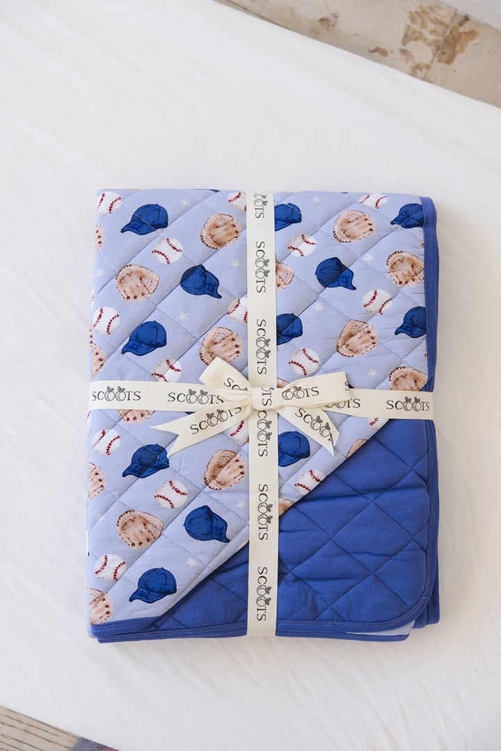 Home Run (B) Quilted Blanket - scoots