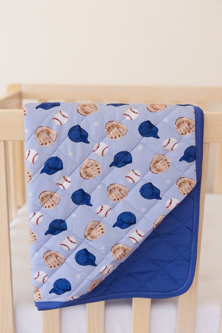 Home Run (B) Quilted Blanket - scoots