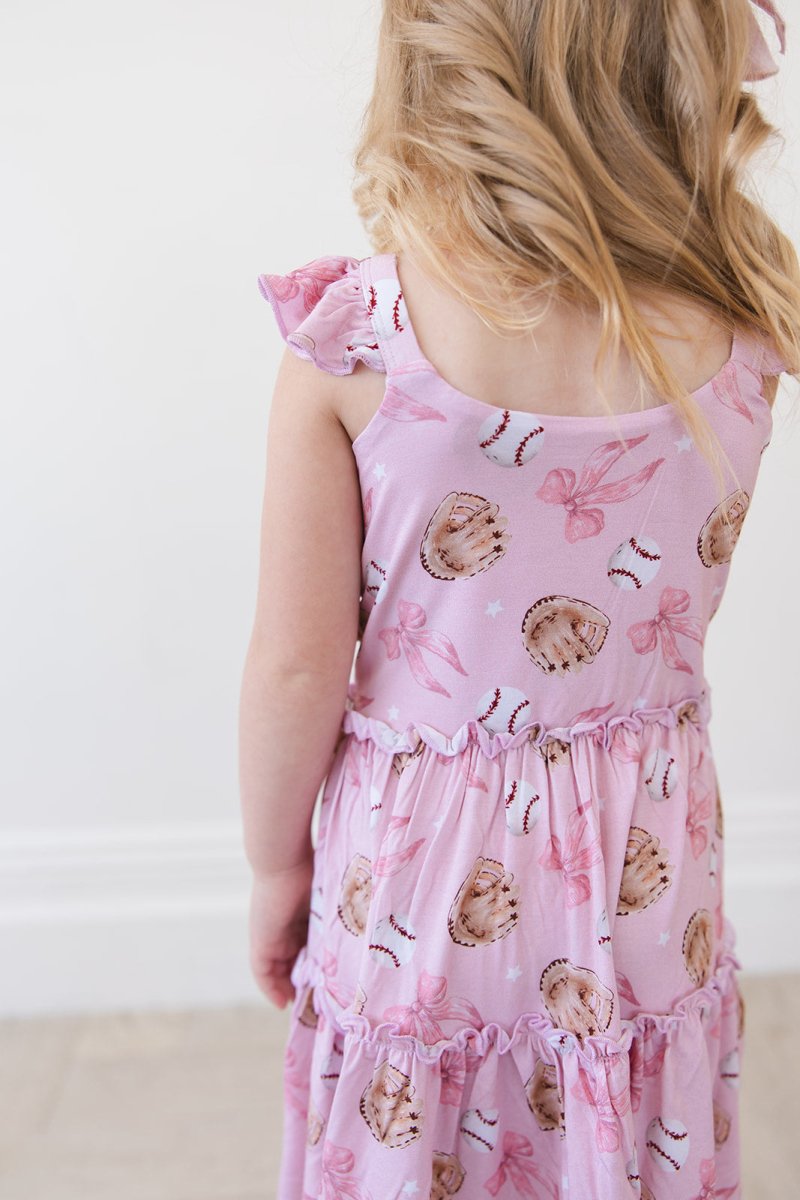 Home Run (P) Flutter Dress & Shorts - scoots