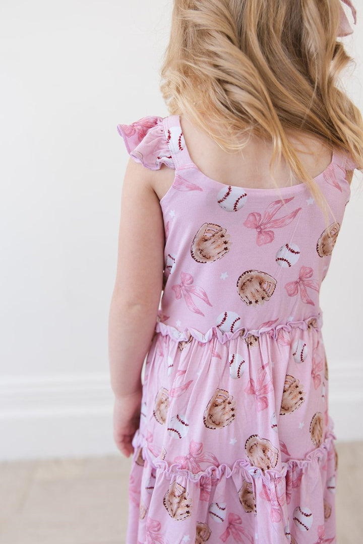 Home Run (P) Flutter Dress & Shorts - scoots