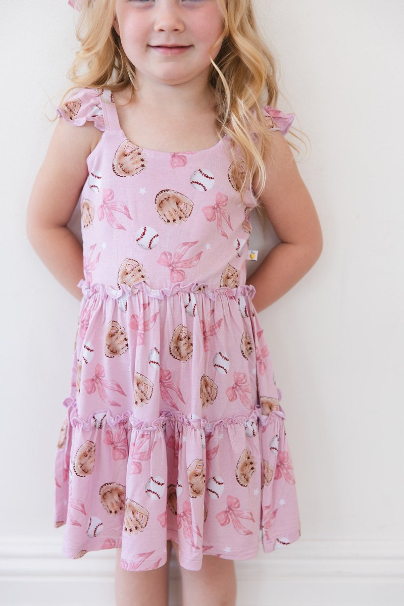 Home Run (P) Flutter Dress & Shorts - scoots