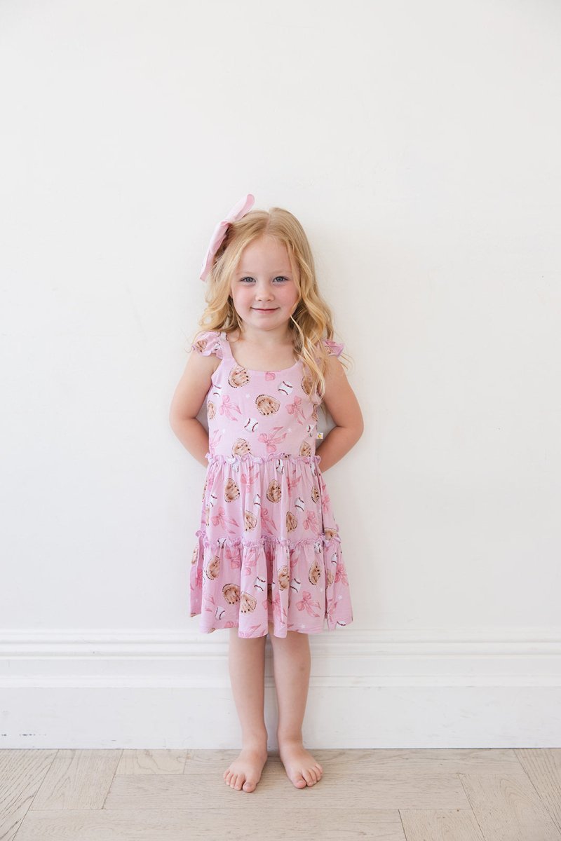 Home Run (P) Flutter Dress & Shorts - scoots