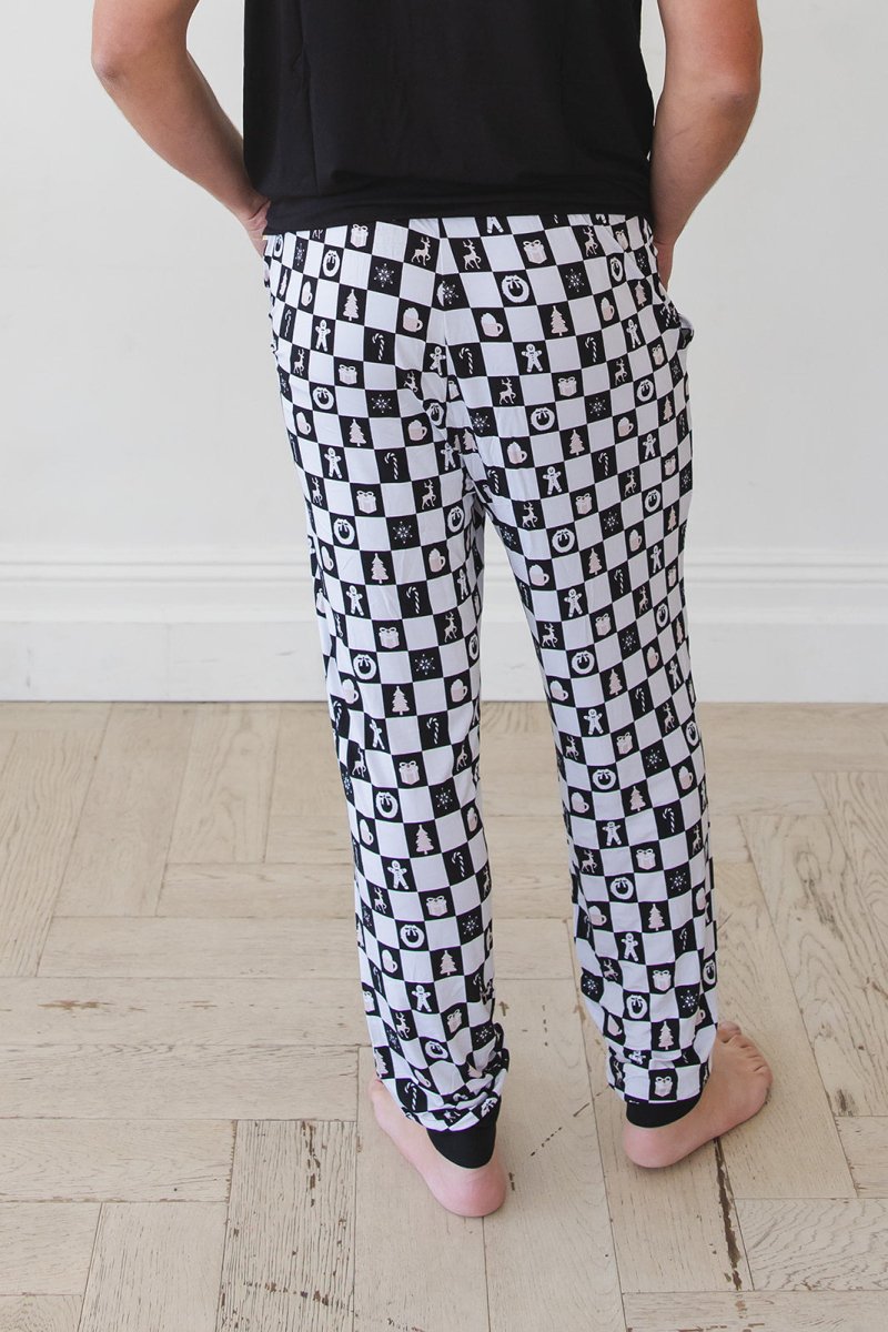 Midnight Mistletoe Men's Pajama Pants - scoots