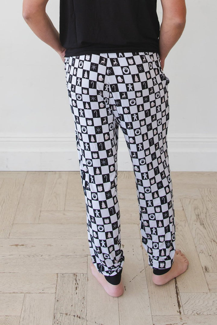 Midnight Mistletoe Men's Pajama Pants - scoots