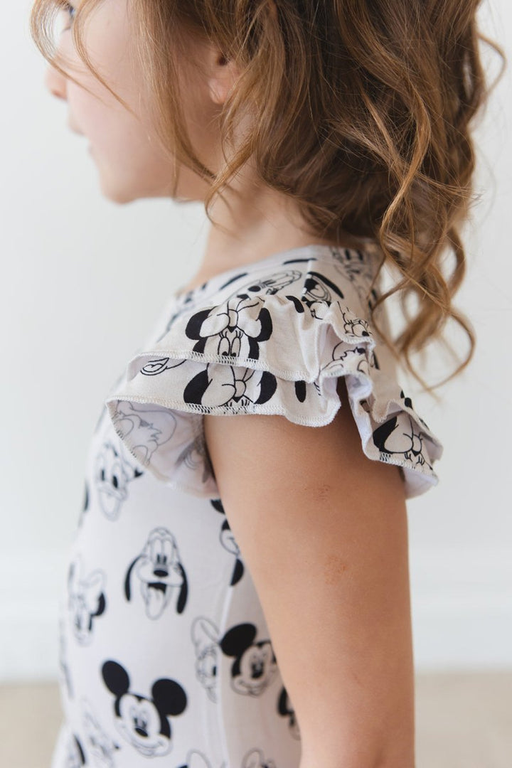 Mouse Mates Twirl Bodysuit Dress - scoots