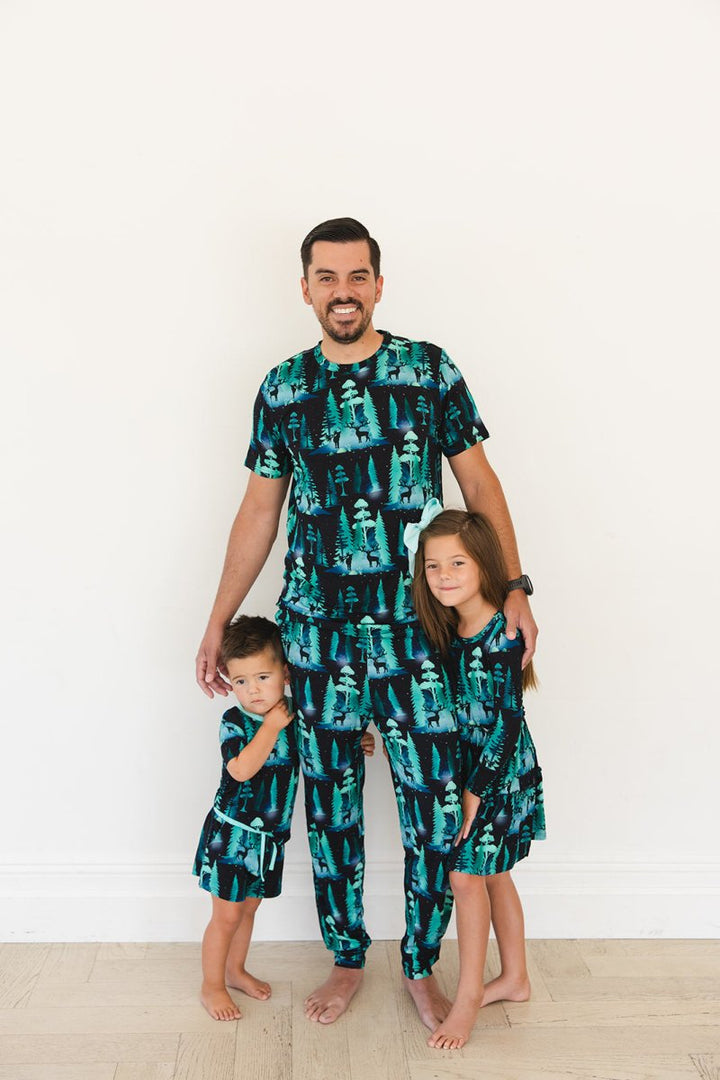 Northern Lights Dad Pajamas - scoots