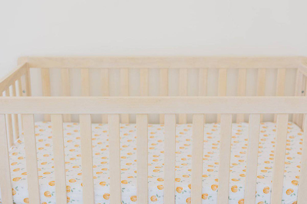 Peachy Crib Sheet - scoots