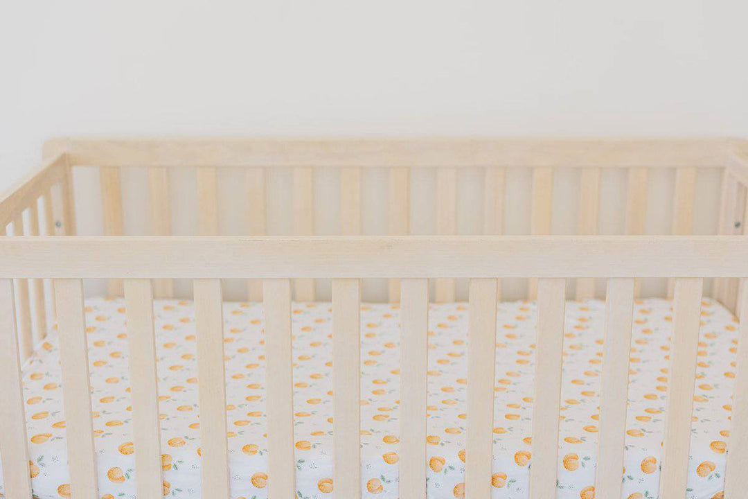 Peachy Crib Sheet - scoots