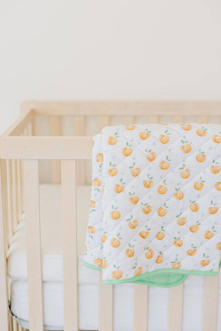 Peachy Quilted Blanket - scoots