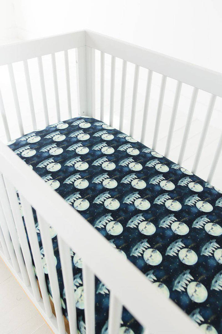 PREORDER Merry Night Crib Sheet - scoots