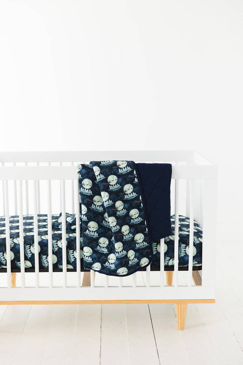 PREORDER Merry Night Crib Sheet - scoots
