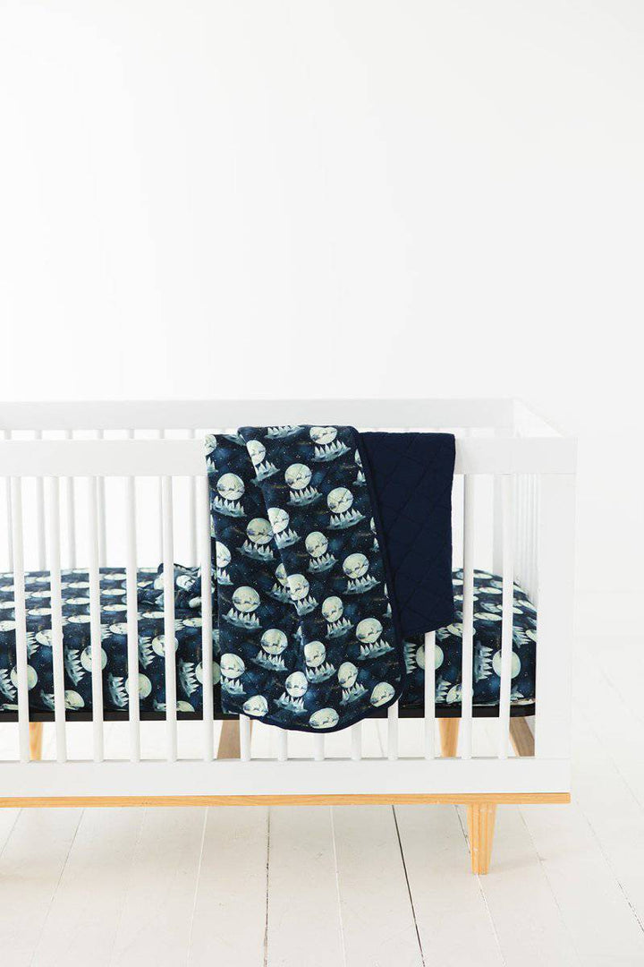 PREORDER Merry Night Crib Sheet - scoots
