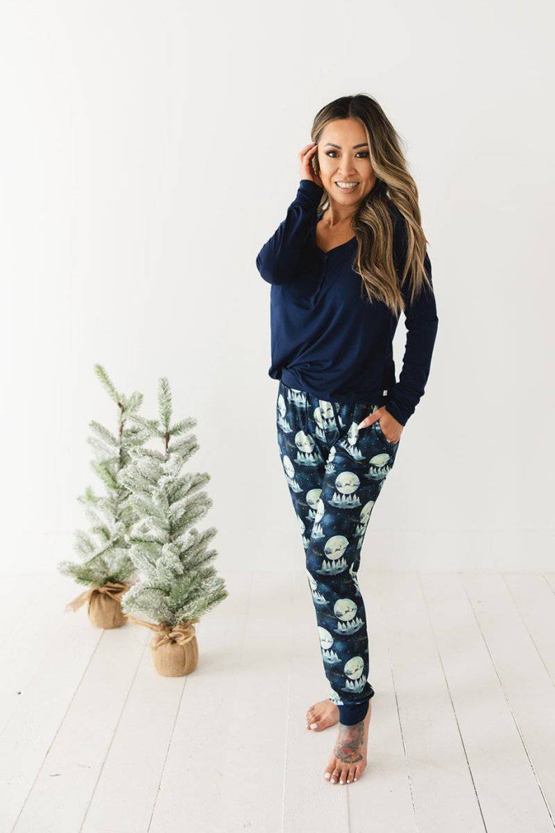 PREORDER Merry Night Mama Jammies - scoots