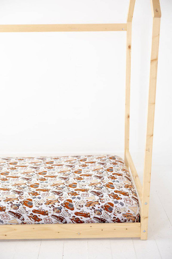 PREORDER Route 66 Twin Sheet + Pillowcase - scoots