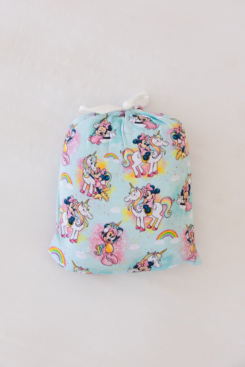 Rainbow Sky Crib Sheet - scoots