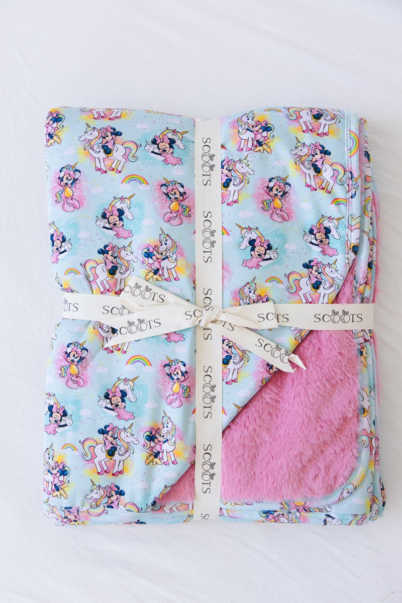 Rainbow Sky Plush Blanket - scoots