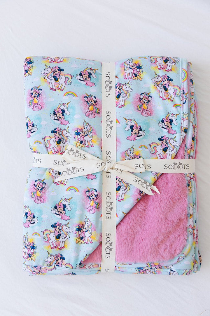 Rainbow Sky Plush Blanket - scoots