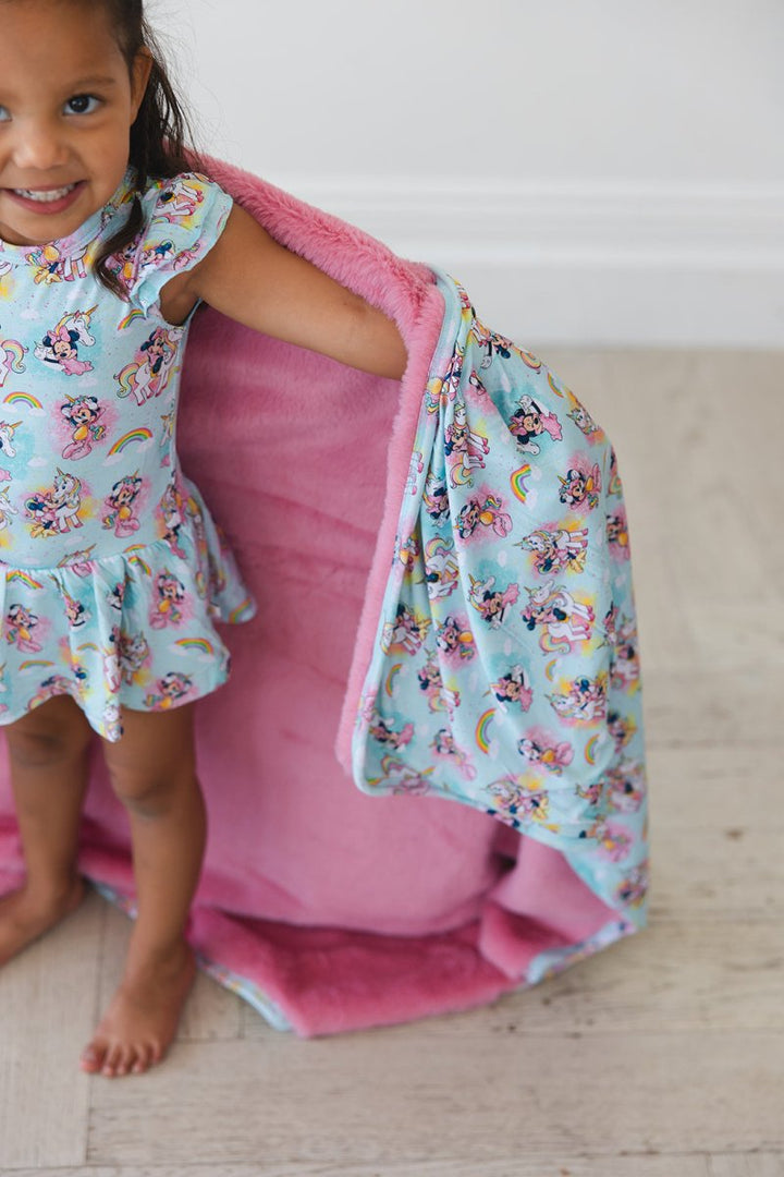 Rainbow Sky Plush Blanket - scoots