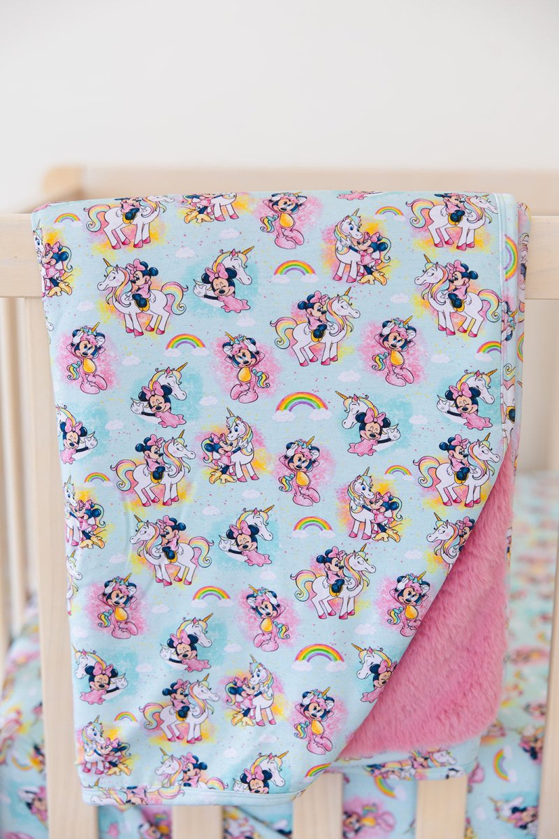 Rainbow Sky Plush Blanket - scoots