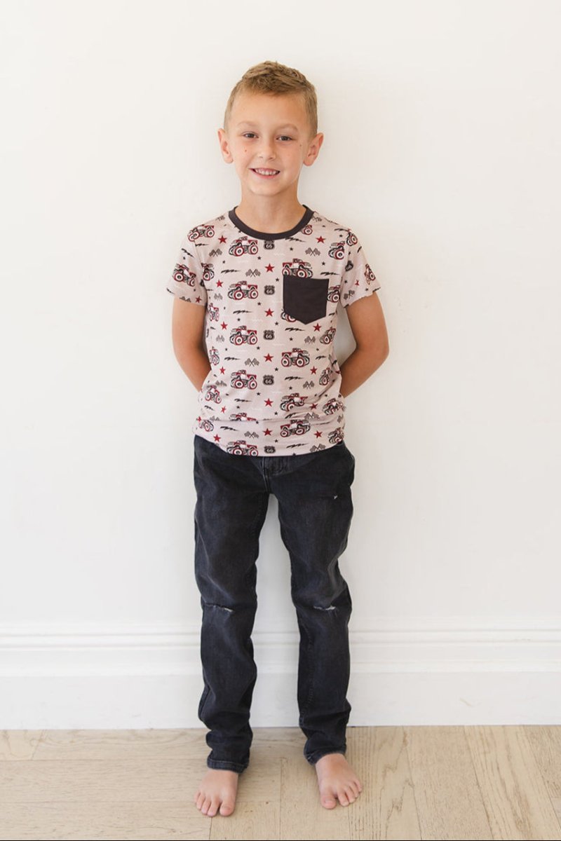 Revved Up Pocket Tee - scoots