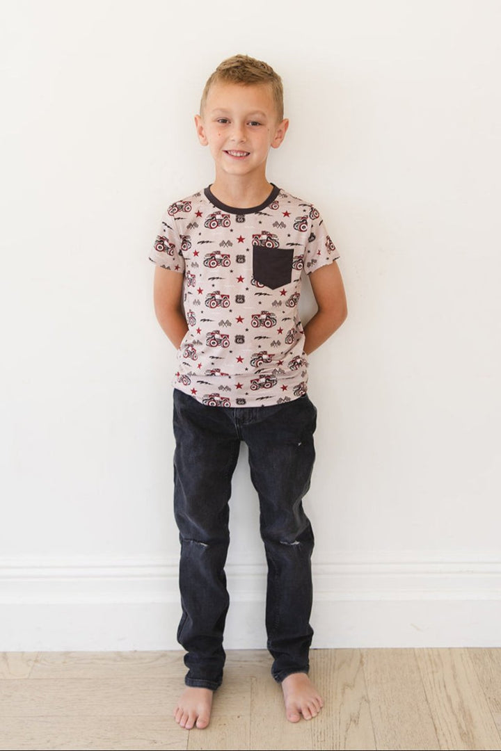 Revved Up Pocket Tee - scoots