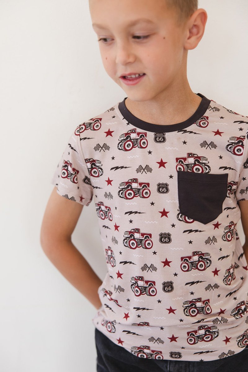 Revved Up Pocket Tee - scoots