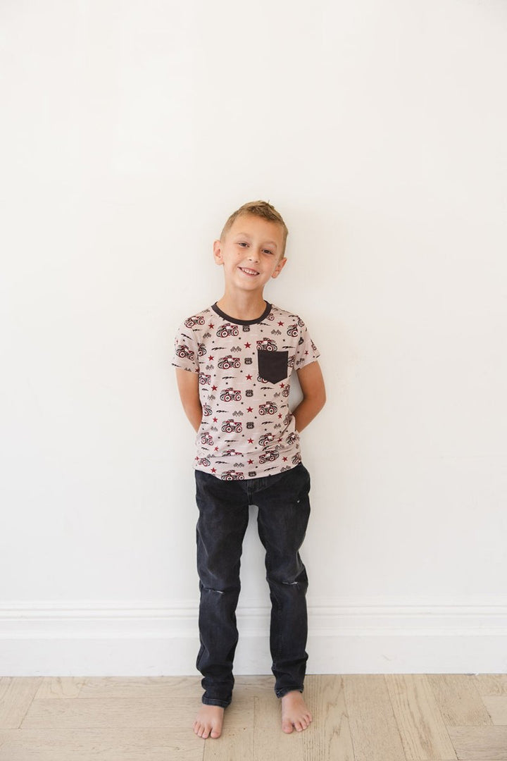 Revved Up Pocket Tee - scoots