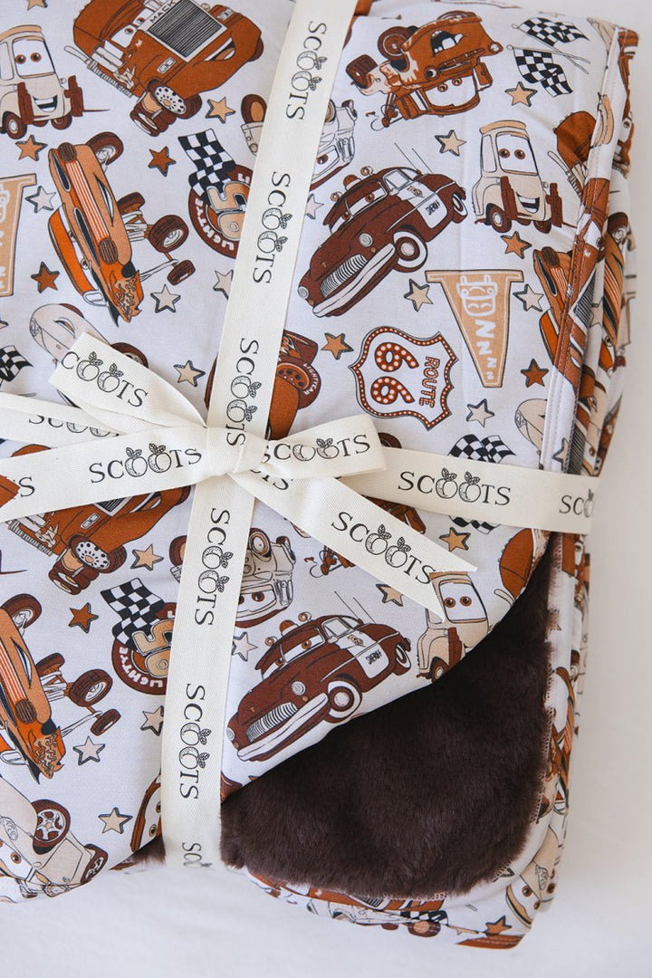 Route 66 Plush Blanket - scoots