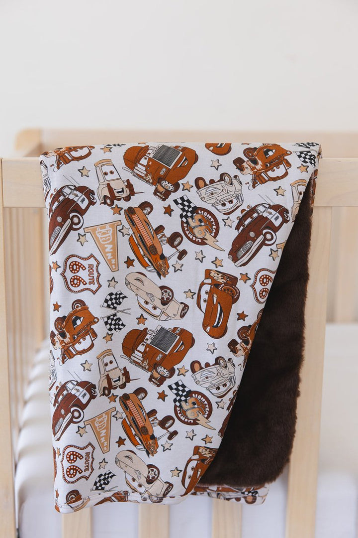 Route 66 Plush Blanket - scoots