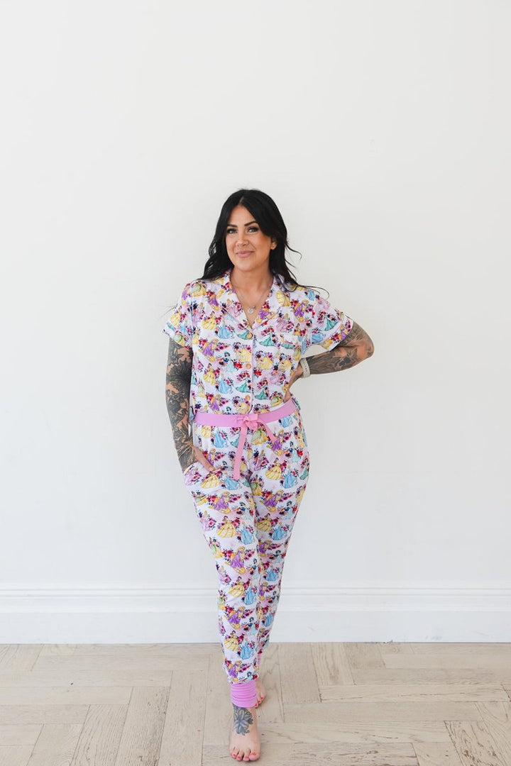 Royal Blooms Mama Jammies - scoots