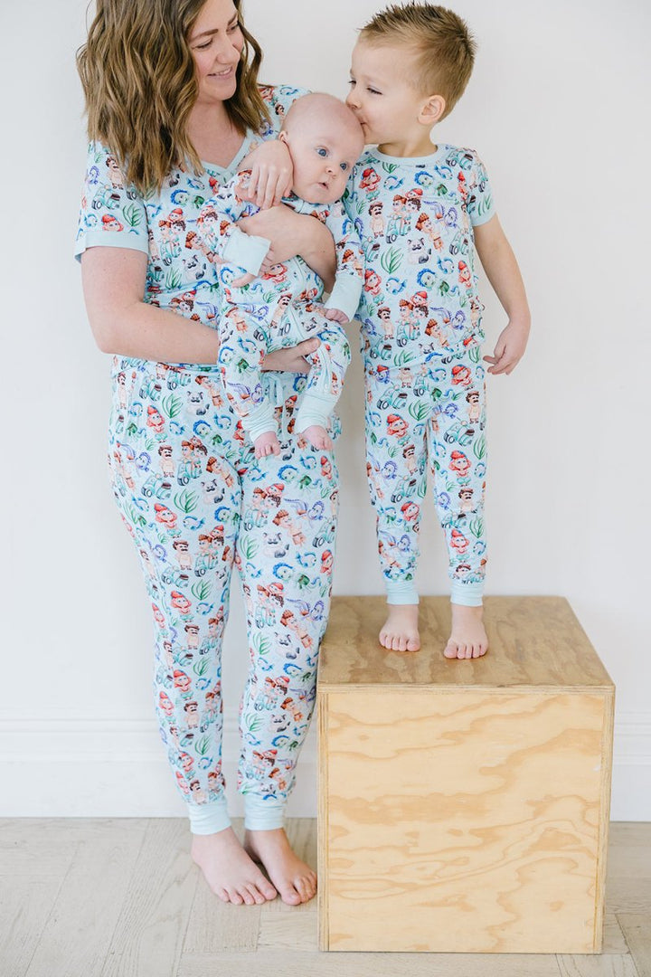 Sea Monsters Mama Jammies (PREVIEW ONLY - DROPS 3/13) - scoots