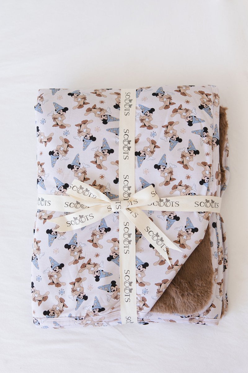 Sorcerers Apprentice Plush Blanket - scoots